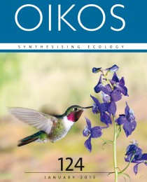 Christine’s paper is accepted to Oikos!!